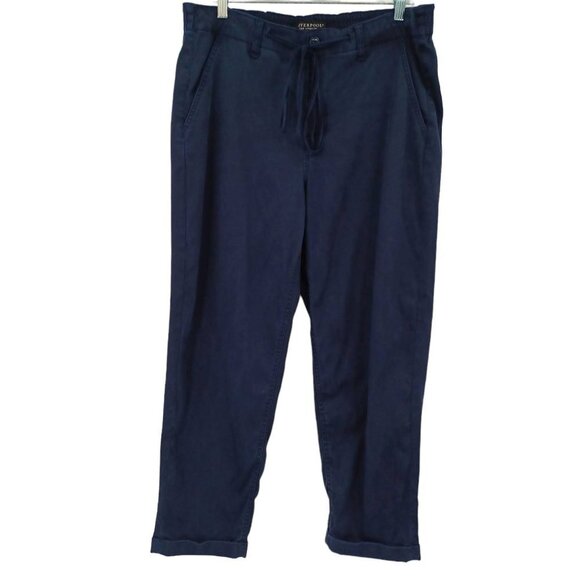 Liverpool Jeans Company Navy Straight Leg Pants - Picture 1 of 10